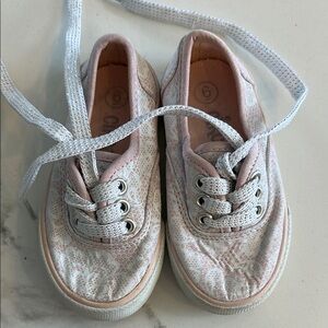 chic Kids Pink Lace-Up Shoes